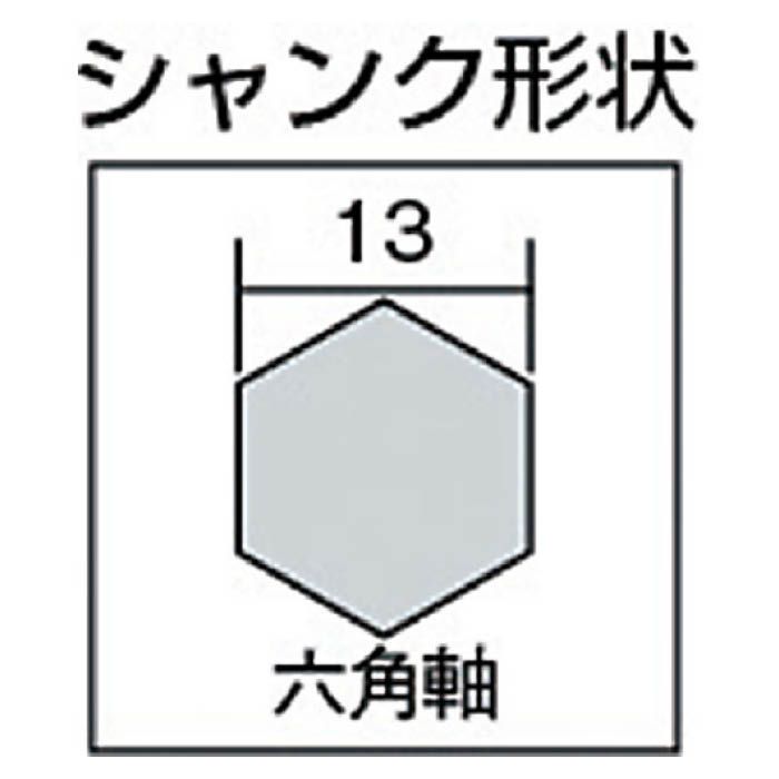 T)ミヤナガ デルタゴンHEXビット樹脂アンカー用Φ22.0×330mm 3310698の