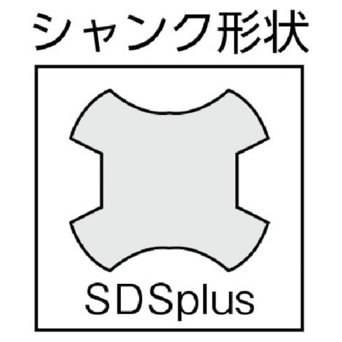 (T)ミヤナガ デルタゴンビットSDSプラス　Φ17.0×316mm 3791611の説明画像2
