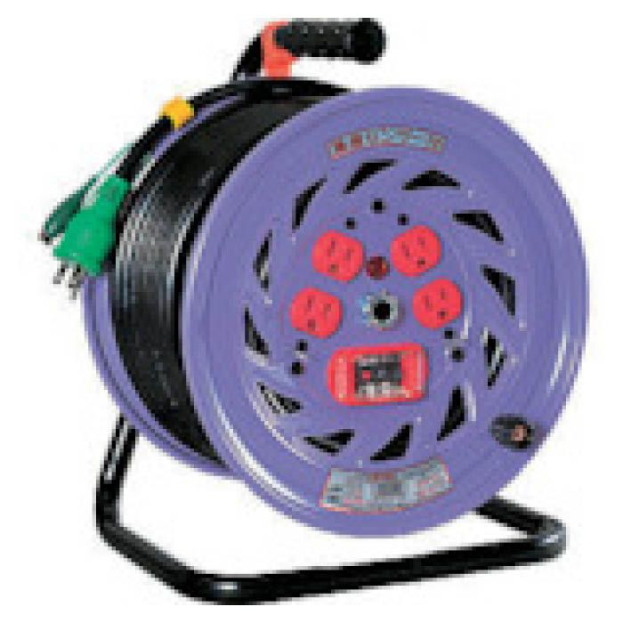 (T)日動 電工ドラム　標準型100Vドラム　アース付　過負荷漏電しゃ断器付　30m　NF-EK34 1255681
