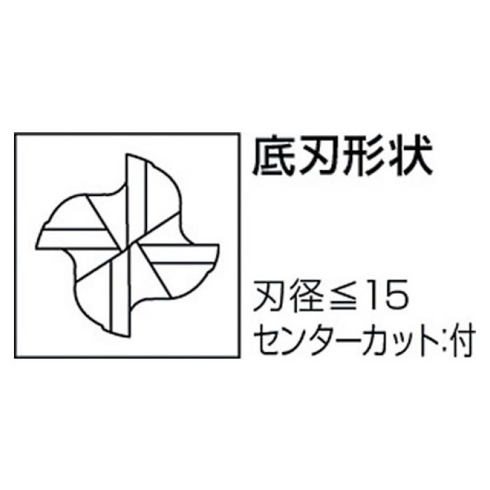 (T)三菱K ラフィングエンドミル(Mタイプ) MRD1400の説明画像2