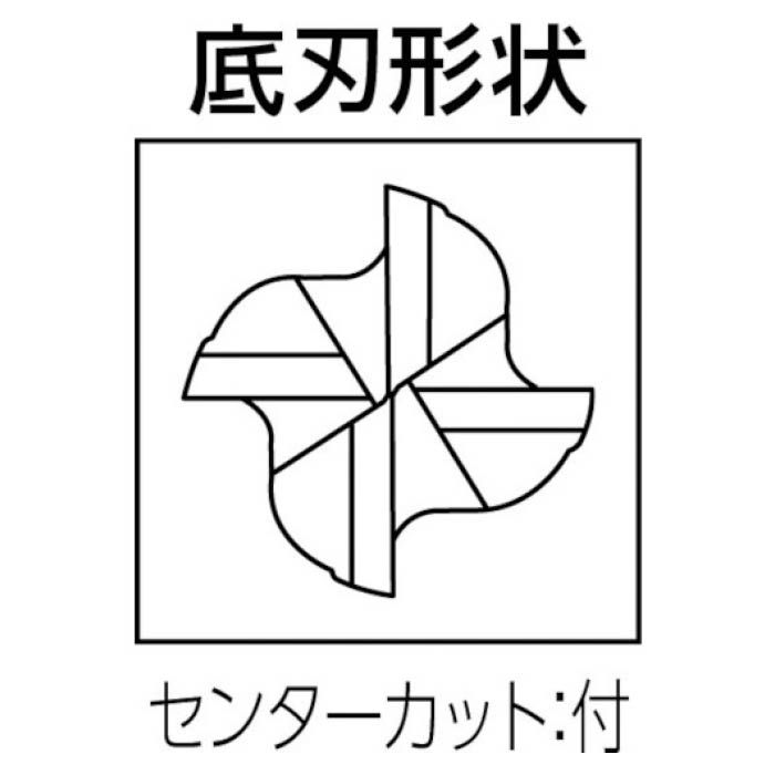 T)三菱K MSTAR超硬エンドミル MS4MC 汎用 4枚刃(ミドル刃長) φ20