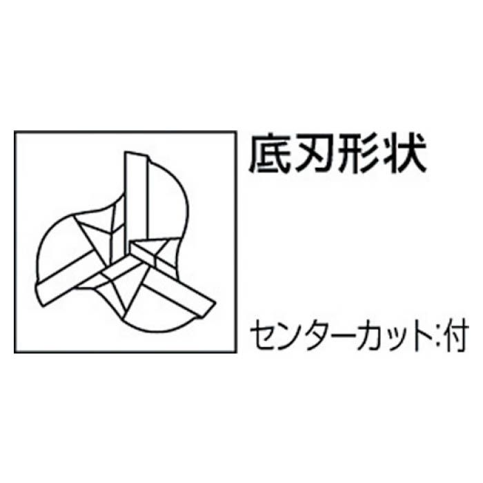 (T)三菱K 小径エンドミル MSMHZDD1600の説明画像2