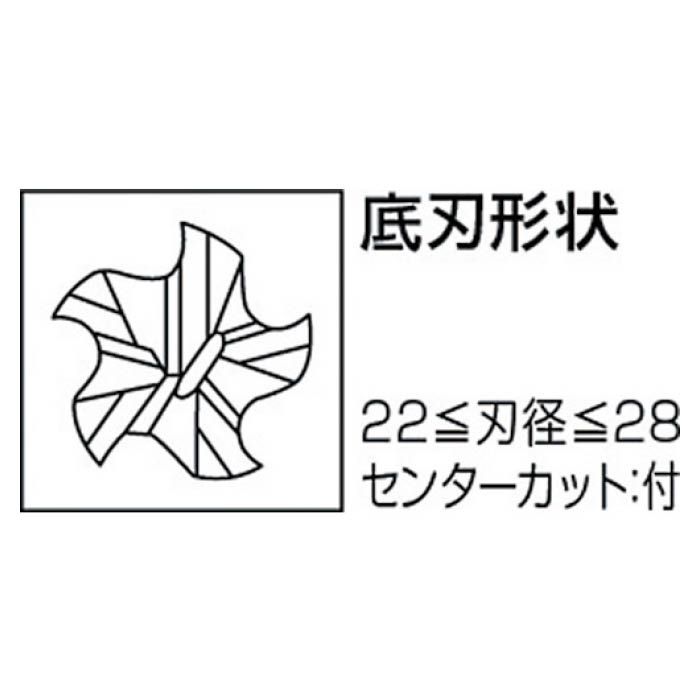 T)三菱K バイオレットファインラフィンエンドミル VAMFPRD2200の通販