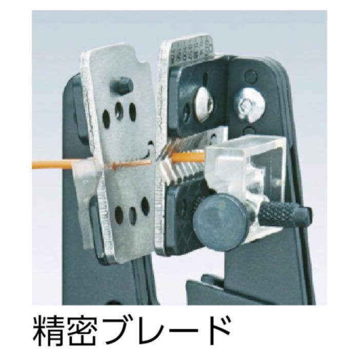 (T)KNIPEX 精密ワイヤーストリッパー　1219-06用替刃 4467183の説明画像3