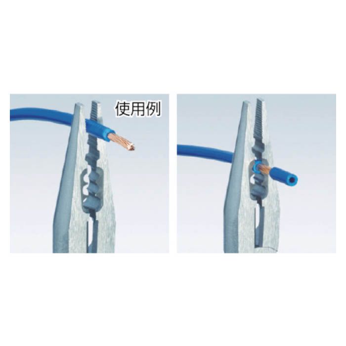 (T)KNIPEX 電気技師用ラジオペンチ　160mm 4467248の説明画像3