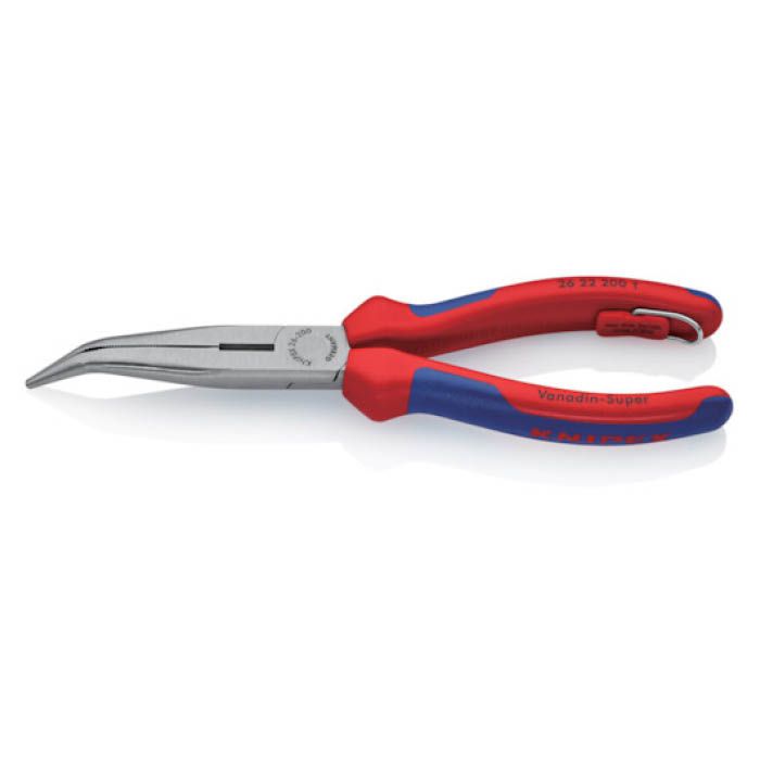 T)KNIPEX 先曲ロングラジオペンチ(落下防止ツール付き) 200mm 8368953