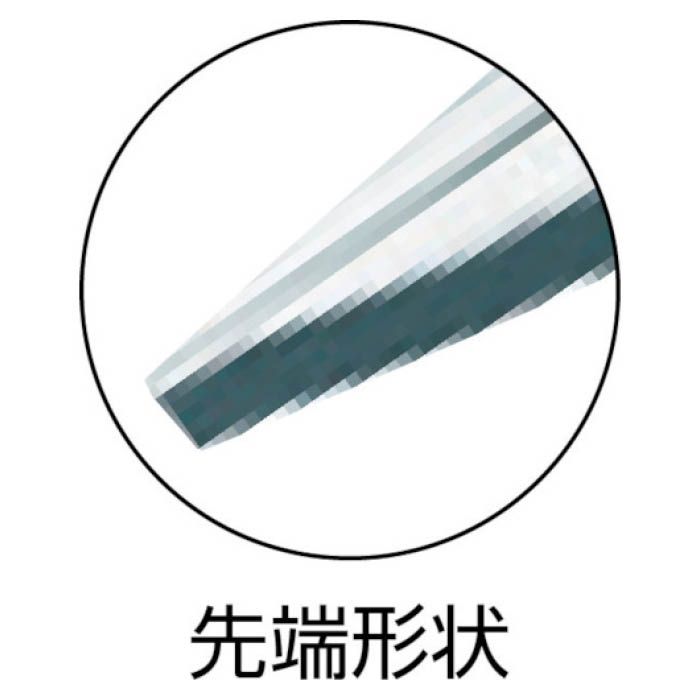 (T)KNIPEX 精密用プライヤー　半丸　130mm 4467728の説明画像2