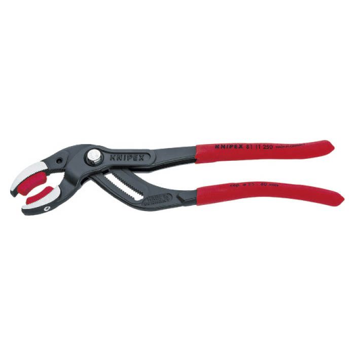 (T)KNIPEX 250mm　パイププライヤー(プラスチックジョー) 1256284