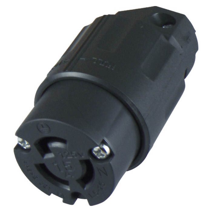 (T)アメリカン電機 引掛形 ナイロンコネクタボディ 接地2P15A125V 3114NL5(Tcode:4419511)