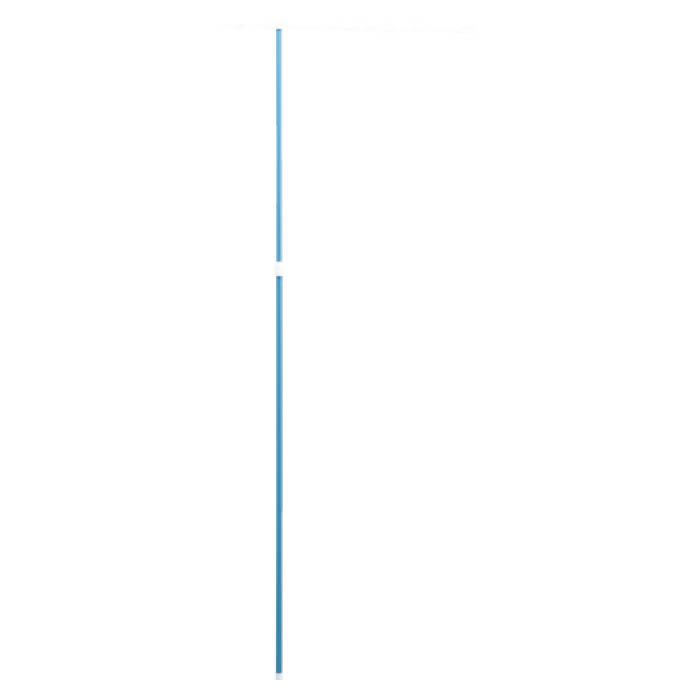 (T)緑十字 のぼり用ポール(のぼり竿)　青　全長1600～2900mm　2段伸縮式 255100