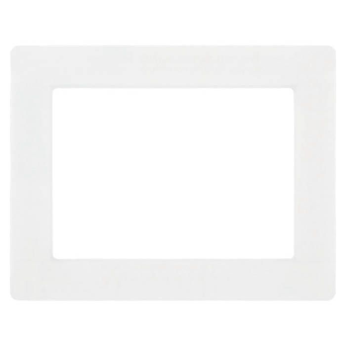 (T)緑十字 路面用区画標識(A4用紙対応タイプ)　白　312×398mm　裏テープ付 403111