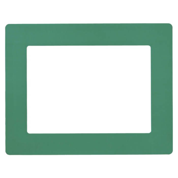 (T)緑十字 路面用区画標識(A4用紙対応タイプ)　緑　312×398mm　裏テープ付 403112