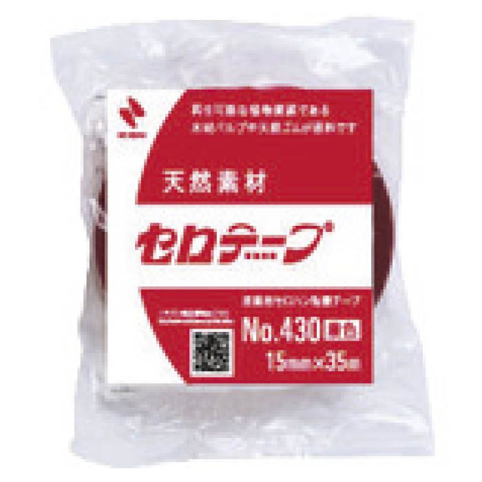 (T)ニチバン セロテ-プ着色赤4301T-15 15mmX35m バイオマスマーク認定製品 4301T15(Tcode:3302881)