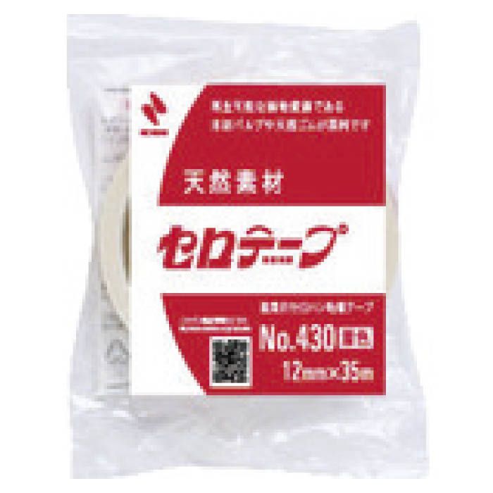 (T)ニチバン セロテ-プ着色白4305T-12 12mmX35m バイオマスマーク認定製品 4305T12(Tcode:3303039)