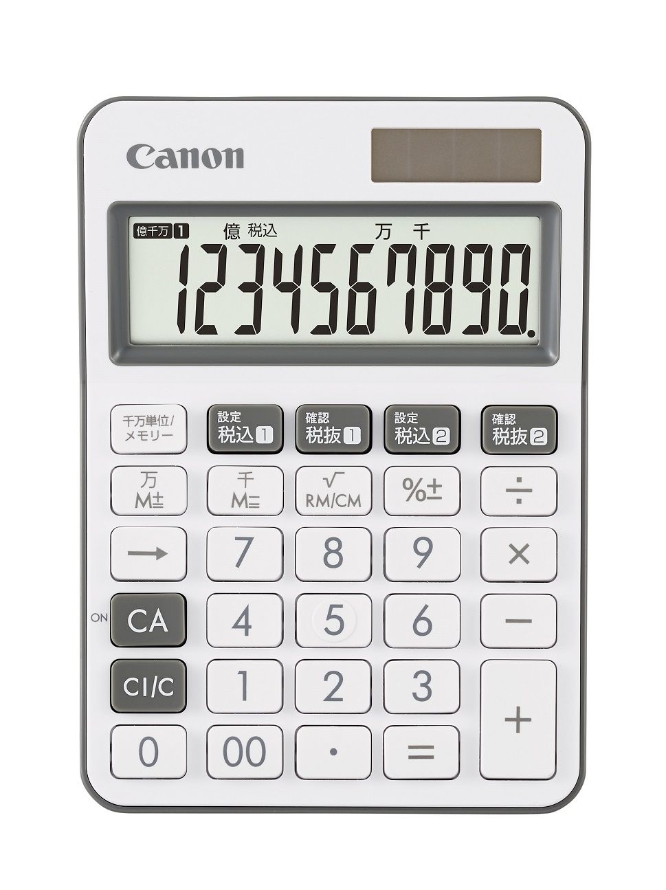 Canon カラフル電卓 ミニ卓上サイズ(10桁) LS-105WUC-CH