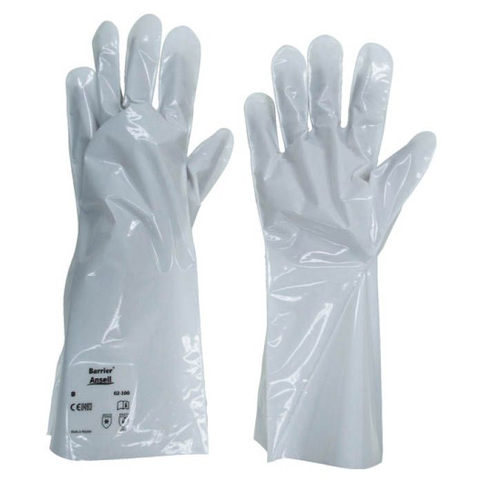 (T)アンセル 耐溶剤作業手袋　アルファテック　02-100 L 021009