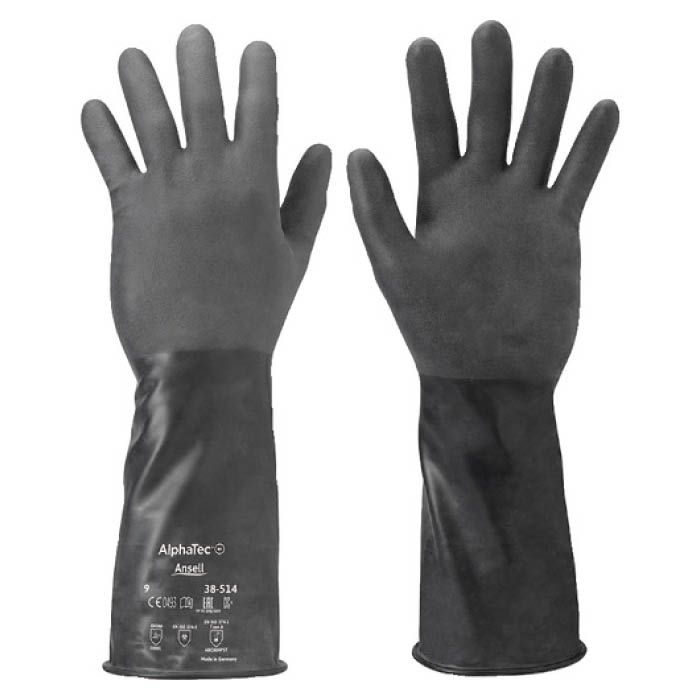 (T)アンセル 耐薬品手袋 アルファテック 38-514 Lサイズ 385149(Tcode:1497700)