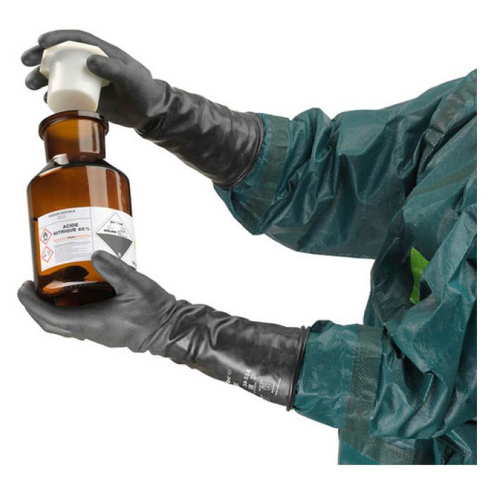 (T)アンセル 耐薬品手袋 アルファテック 38-514 Lサイズ 385149(Tcode:1497700)の説明画像2