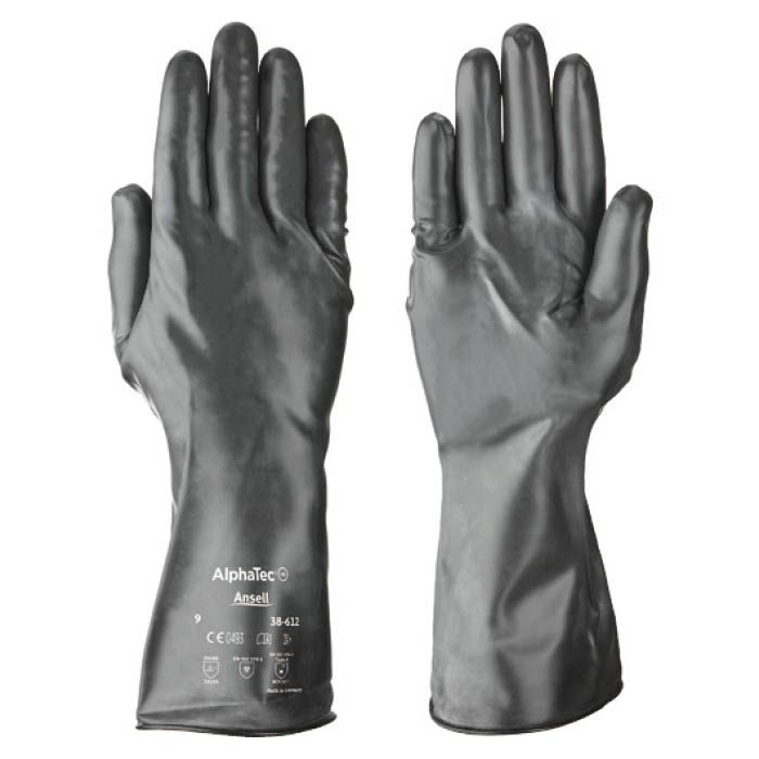(T)アンセル 耐薬品手袋　アルファテック　38-612　XLサイズ 3861210