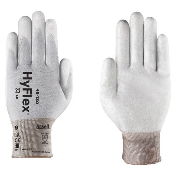 (T)アンセル 静電気対策手袋　ハイフレックス　48-130　Sサイズ 481307
