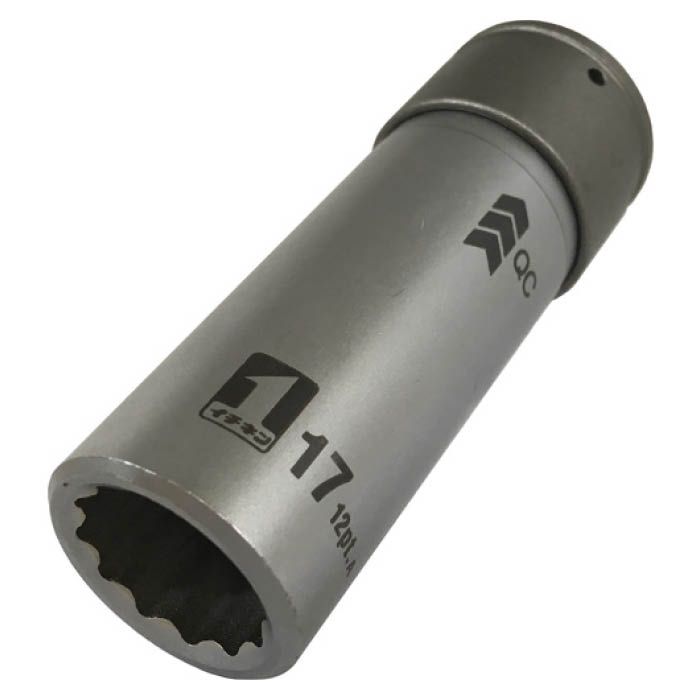(T)ミツトモ QCソケット　シングル　17mm　12角　IM―4W17―12K 19801