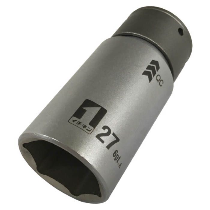 (T)ミツトモ QCソケット　シングル　27mm　6角　IM―4W27―6K 19809
