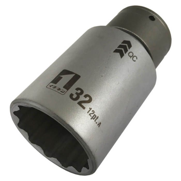 (T)ミツトモ QCソケット　シングル　32mm　12角　IM―4W32―12K 19812