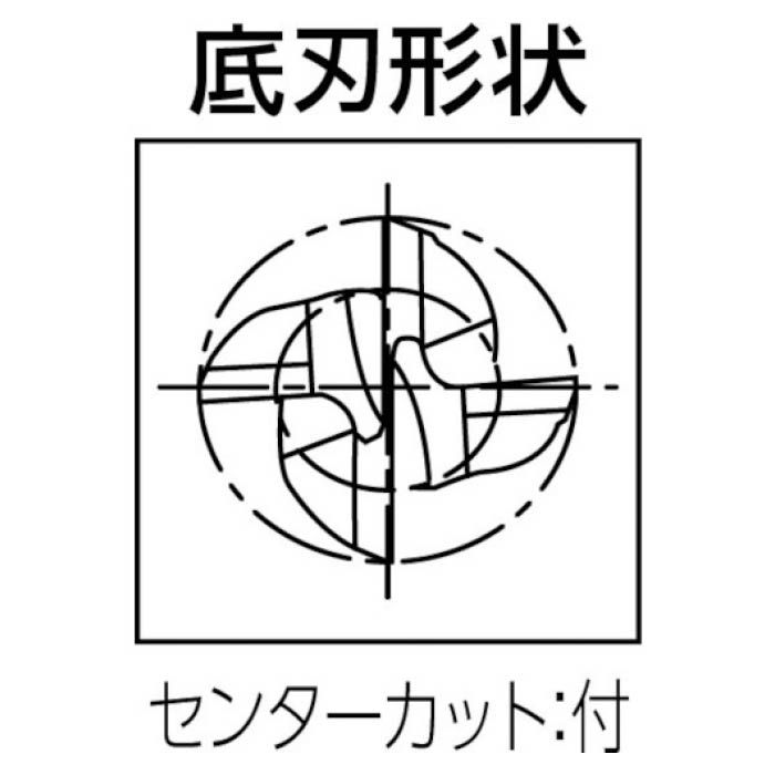 T)グーリング マルチリードRF100U 汎用4枚刃レギュラー刃径10mm