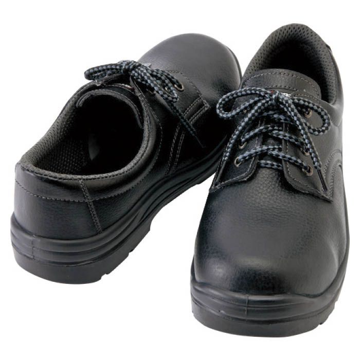(T)アイトス セーフティシューズ　短靴ヒモタイプ　ブラック　22.5cm AZ5981101022.5