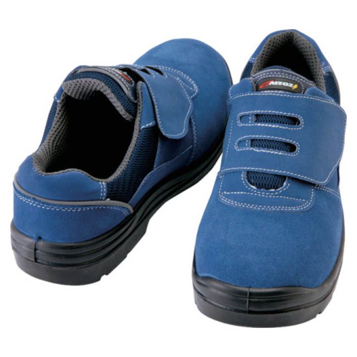 (T)アイトス セーフティシューズ　短靴マジックタイプ　ネイビー　23.0cm AZ5982200823.0