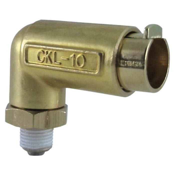 (T)チヨダ タッチコネクターエルボコネクターHタイプ(金属)　接続口径R1/8 CKL1001H