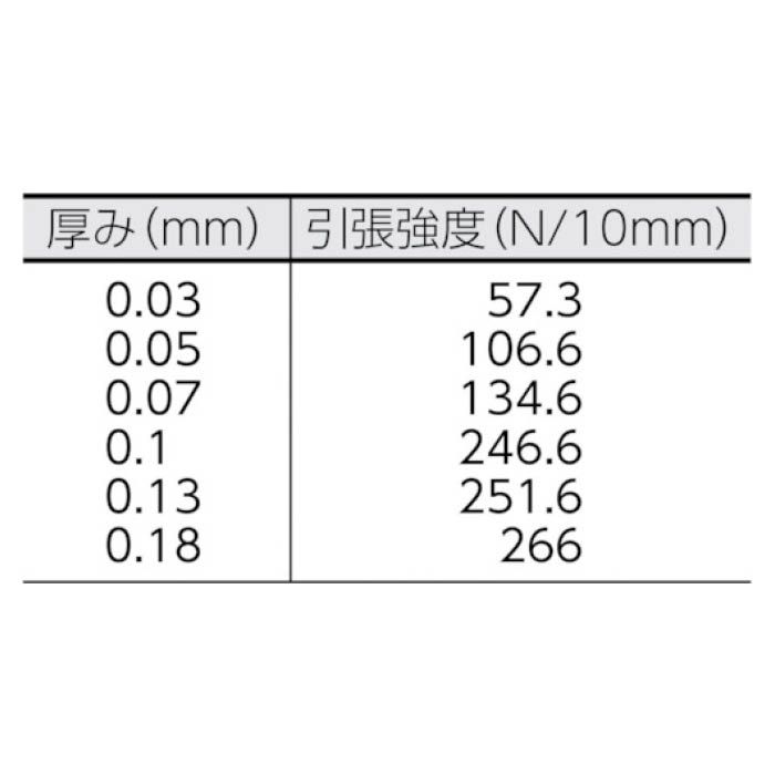 日東 ニトフロン No.970ー2UL 0.1mm×500mm×10m 9702X10X500 - 5