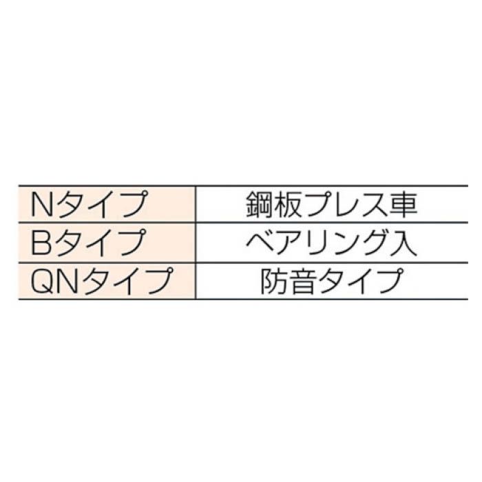 T)ダイケン 3号ドアハンガー用防音複車 34WHQNの通販｜ホームセンター