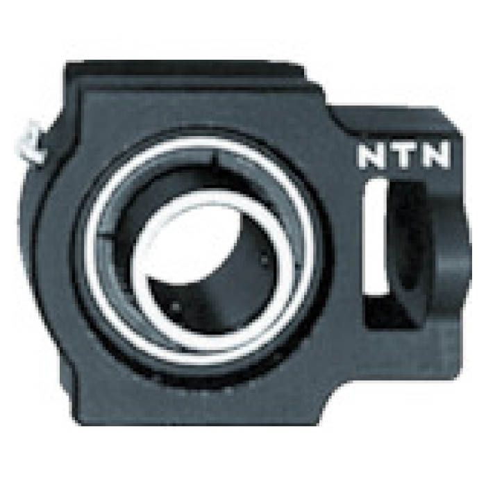 (T)NTN 軸受ユニット(テーパ穴形、アダプタ式)　内輪径85mm全長260mm全高198mm UKT217D1