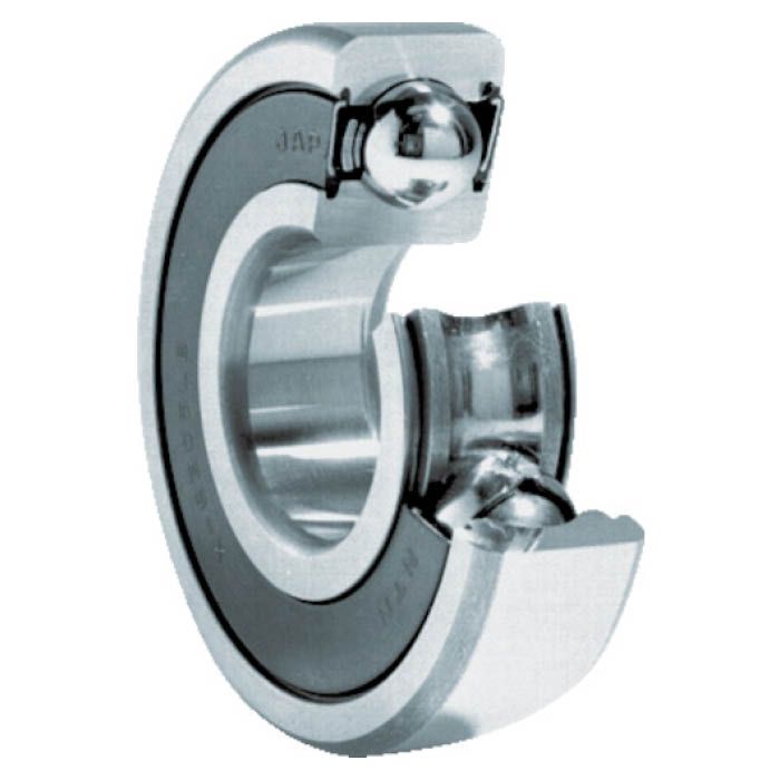 (T)NTN 深溝玉軸受(すきま大・合成ゴム接触両側シール)内径10mm外径35mm幅11mm 6300LLUC3