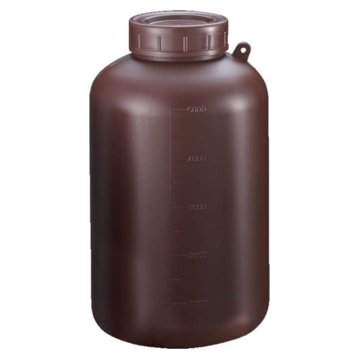 (T)サンプラ PE広口遮光瓶　5L　(15個入) 2916