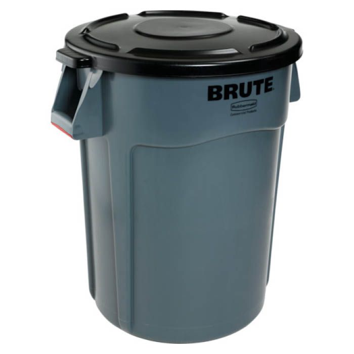 (T)ラバーメイド ラウンドブルートコンテナ用フタ 208.2L用 イエロー 265404(Tcode:8194441)の説明画像2