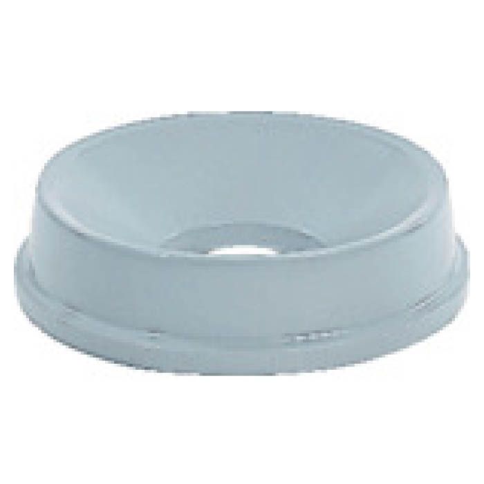 (T)ラバーメイド アンタッチャブルラウンドコンテナ用フタ ロート型 グレイ 354875(Tcode:8194537)