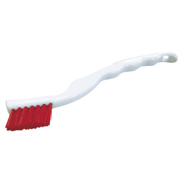 (T)バーテック バーキュート　歯ブラシ型ブラシ　赤色　(1個)　BY0726R　PET0.4 61270101