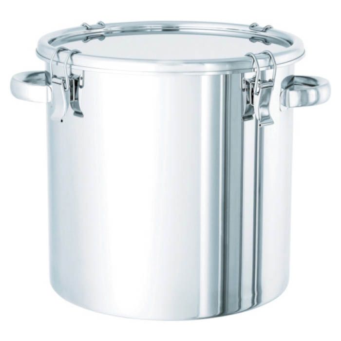 (T)日東 ステンレスタンクSUS316Lクリップ式密閉タンク36L CTH36316L