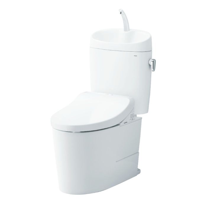 TOTO EXリモデル手洗有・ウォシュレットKM42セット　ホワイト CS400BM/SH401BA/KM42/NW1