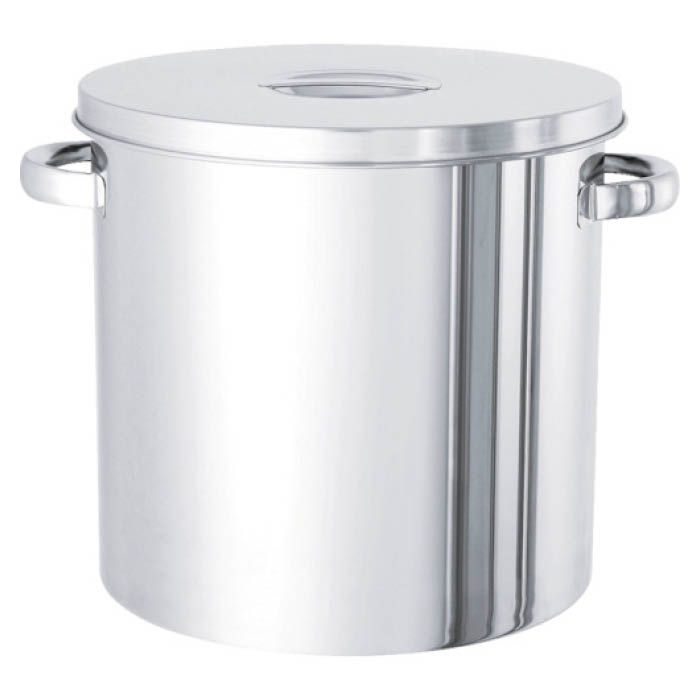 (T)日東 ステンレスタンク　ストレート貯蔵用タンク(フタ付)　65L ST43