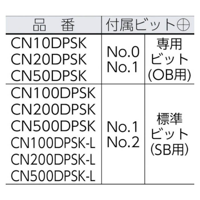 カノン 傘形トルクドライバー CN100DPSK-L CN100DPSK-L-