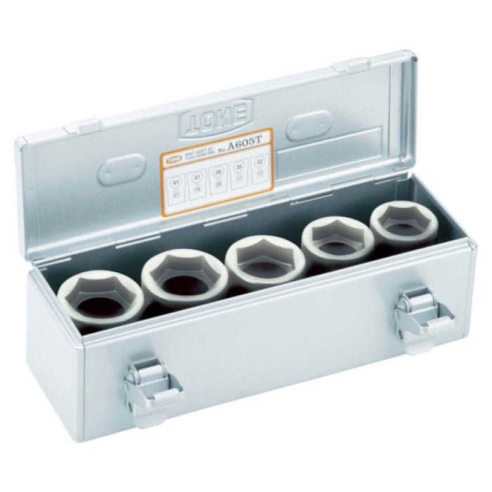 (T)TONE ホイルナットコンビソケット 差込角19.0mm A605Tの説明画像2