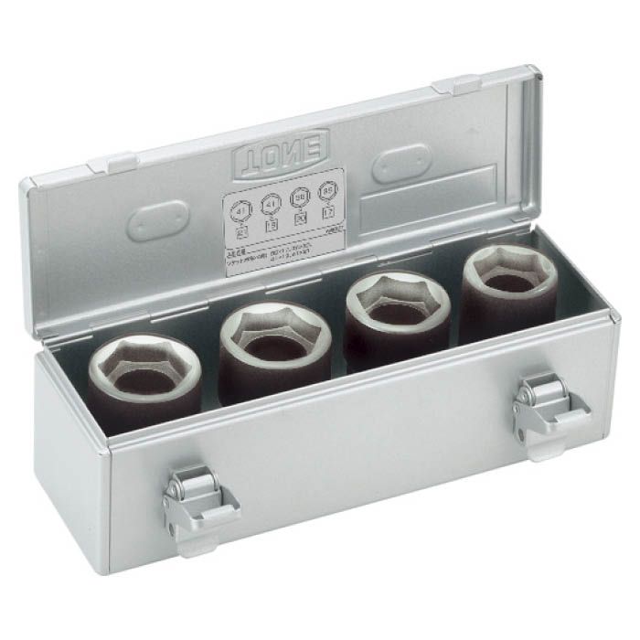 (T)TONE ホイルナットコンビソケット 差込角25.4mm A804T