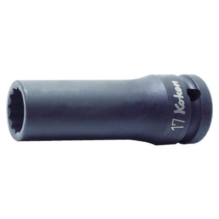 (T)コーケン インパクト12角ディープソケット　差込角12.7mm　対辺17mm 14305M17