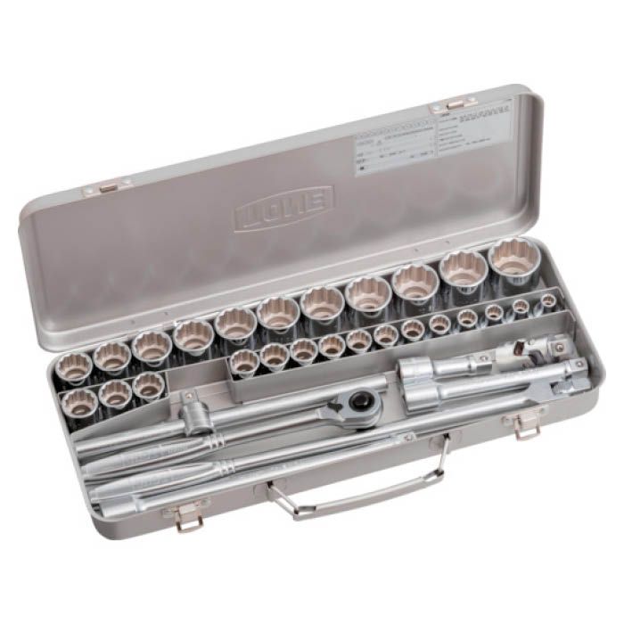 (T)TONE ソケットレンチセット 差込角12.7mm 33点セット 170M