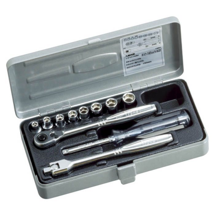 (T)TONE ソケットレンチセット 12pcs 1850