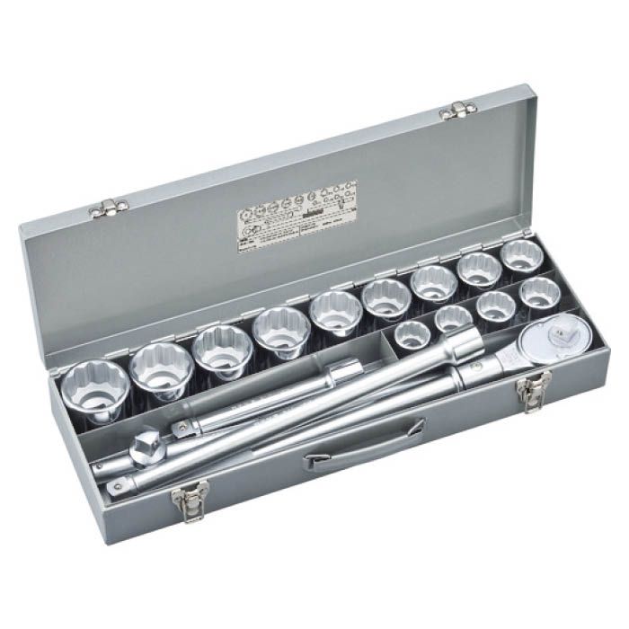 (T)TONE ソケットレンチセット吋目 17pcs 200