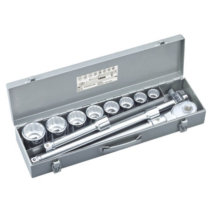 (T)TONE ソケットレンチセット 差込角19.0mm 12点セット 200M